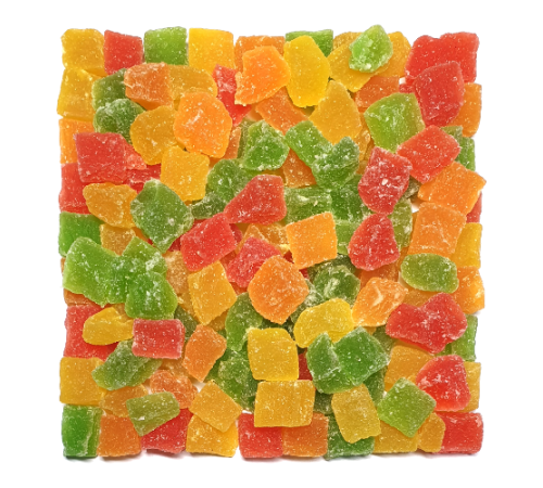 Цукаты кубики